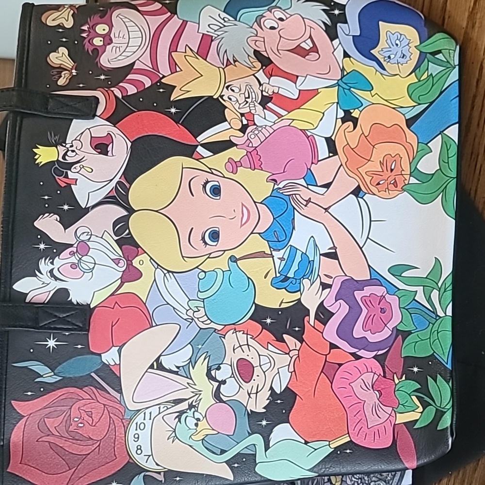 Alice in wonderland RARE loungefly tote excellent condition
